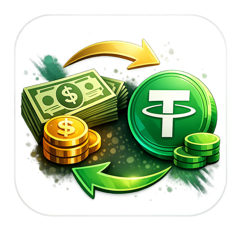 CAMBIO DE USD A USDT